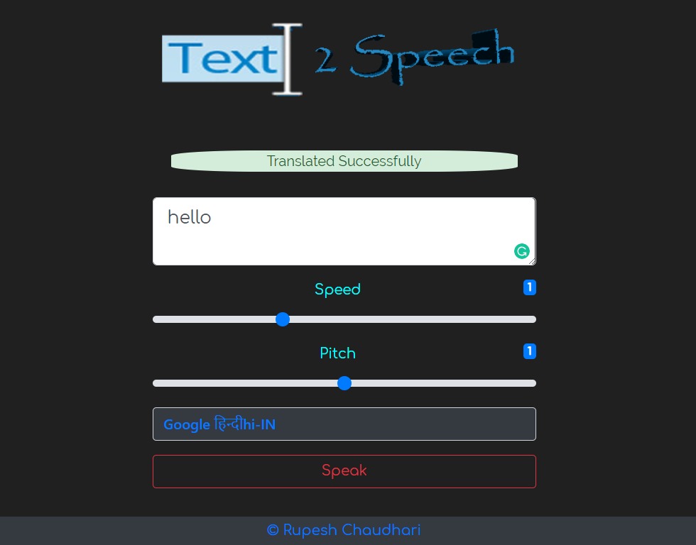 text2speech